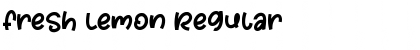 Download Fresh Lemon Regular Font Title Preview