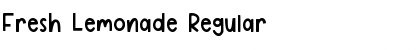 Download Fresh Lemonade Regular Font Title Preview