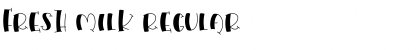 Download Fresh Milk Regular Font Title Preview