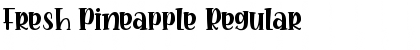 Download Fresh Pineapple Regular Font Title Preview