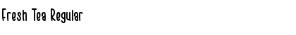Download Fresh Tea Regular Font Title Preview