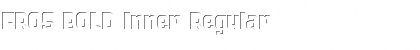 Download FROS BOLD Inner Regular Font Title Preview
