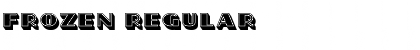 Download Frozen Regular Font Title Preview