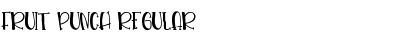 Download Fruit Punch Regular Font Title Preview
