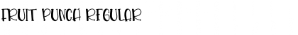 Download Fruit Punch Regular Font Title Preview