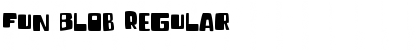 Download Fun Blob Regular Font Title Preview