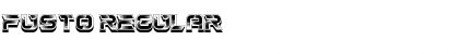 Download Fusto Regular Font Title Preview