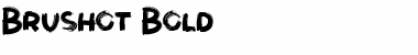 Download Brushot Bold Font Title Preview