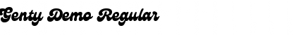 Download Genty Demo Regular Font Title Preview