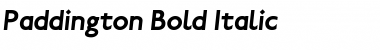 Download Paddington BoldItalic Font