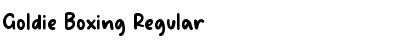 Download Goldie Boxing Regular Font Title Preview