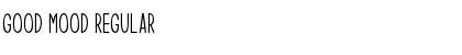 Download Good Mood Regular Font Title Preview