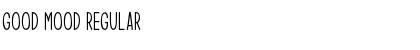 Download Good Mood Regular Font Title Preview