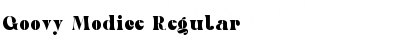 Download Goovy Modice Regular Font Title Preview