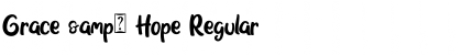 Download Grace & Hope Regular Font Title Preview