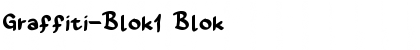 Download Graffiti-Blok1 Blok Font Title Preview