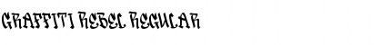 Download Graffiti Rebel Regular Font Title Preview