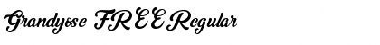 Download Grandyose FREE Regular Font Title Preview