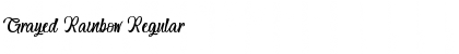 Download Grayed Rainbow Regular Font Title Preview