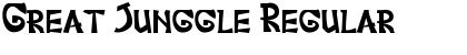 Download Great Junggle Regular Font Title Preview