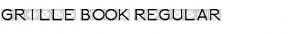 Download Grille Book Regular Font Title Preview