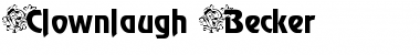 Download Clownlaugh Becker Normal Font Title Preview