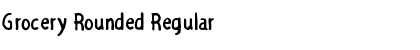 Download Grocery Rounded Regular Font Title Preview