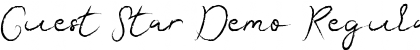 Download Guest Star Demo Regular Font Title Preview