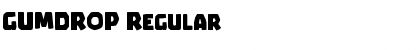 Download GUMDROP Regular Font Title Preview