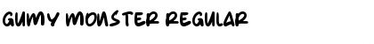 Download Gumy Monster Regular Font Title Preview