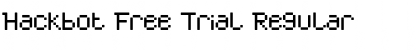 Download Hackbot Free Trial Regular Font