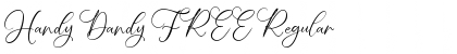 Download Handy Dandy FREE Regular Font Title Preview