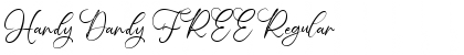 Download Handy Dandy FREE Regular Font Title Preview
