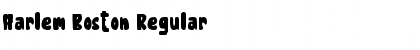 Download Harlem Boston Regular Font Title Preview