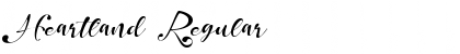 Download Heartland Regular Font Title Preview