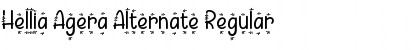 Download Hellia Agera Alternate Regular Font