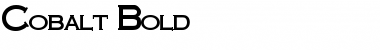 Download Cobalt Bold Font Title Preview