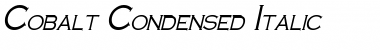 Download Cobalt Condensed Italic Font Title Preview