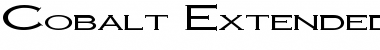 Download Cobalt Extended Normal Font Title Preview