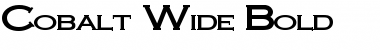 Download Cobalt Wide Bold Font Title Preview