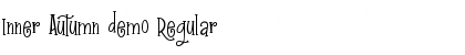 Download Inner Autumn demo Regular Font Title Preview