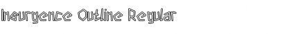 Download Insurgence Outline Regular Font Title Preview
