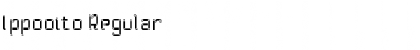 Download Ippooito Regular Font Title Preview