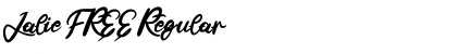Download Jalie FREE Regular Font Title Preview