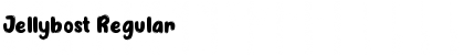 Download Jellybost Regular Font Title Preview
