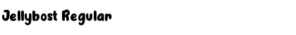 Download Jellybost Regular Font Title Preview
