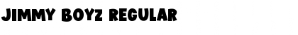 Download JIMMY BOYZ Regular Font Title Preview