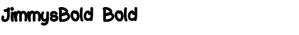 Download JimmysBold Bold Font Title Preview