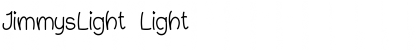 Download JimmysLight Light Font Title Preview