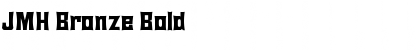 Download JMH Bronze Bold Font Title Preview